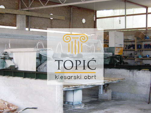Klesarija Topic - stroj za poliranje